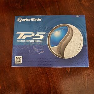 TaylorMade TP5 Golf Balls in Blue Box, one dozen, NIB